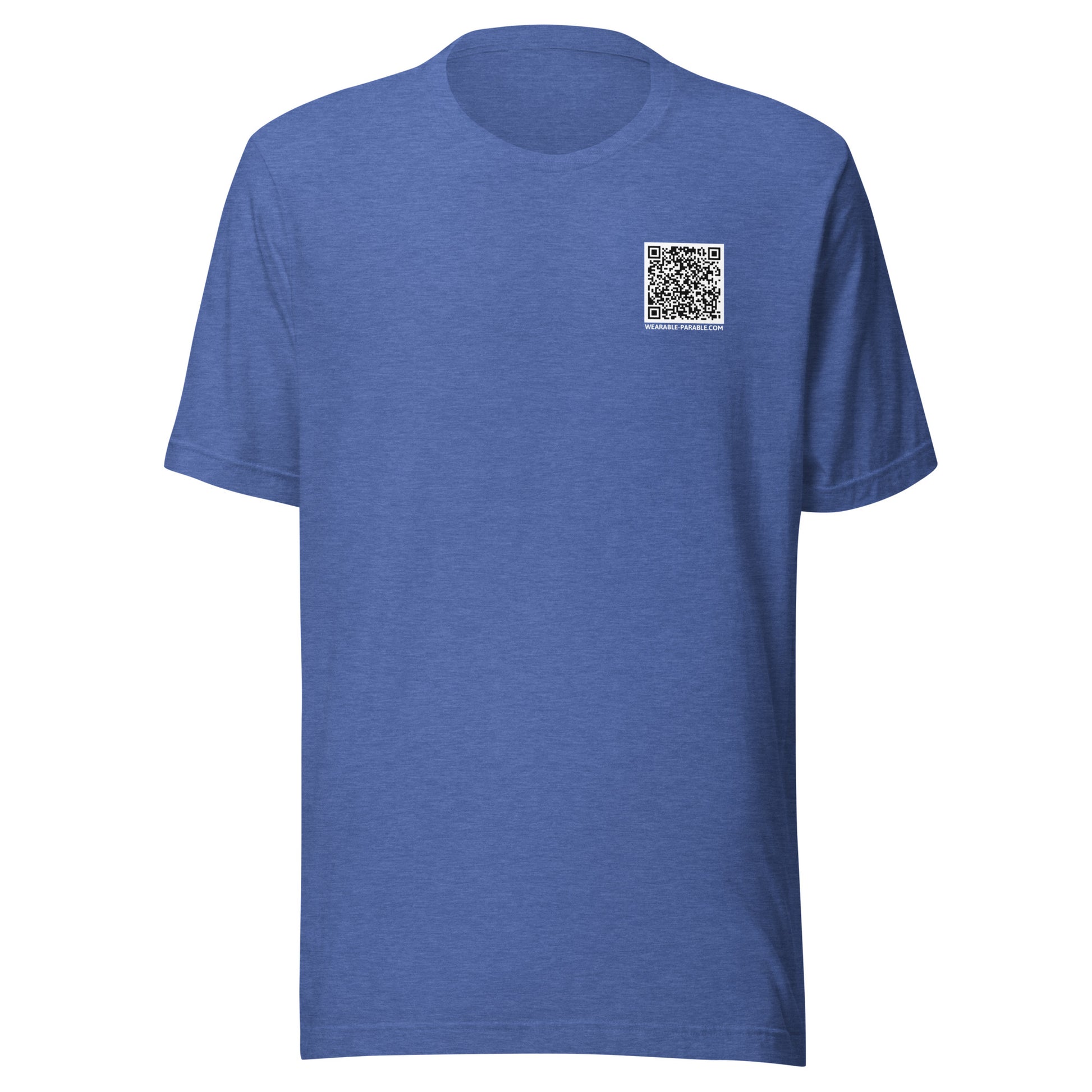 I'm Just Passing Through t-shirt front royal blue