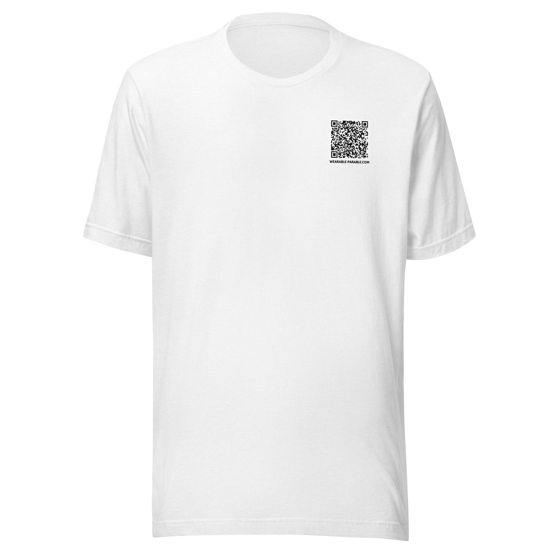 I'm Just Passing Through t-shirt front white