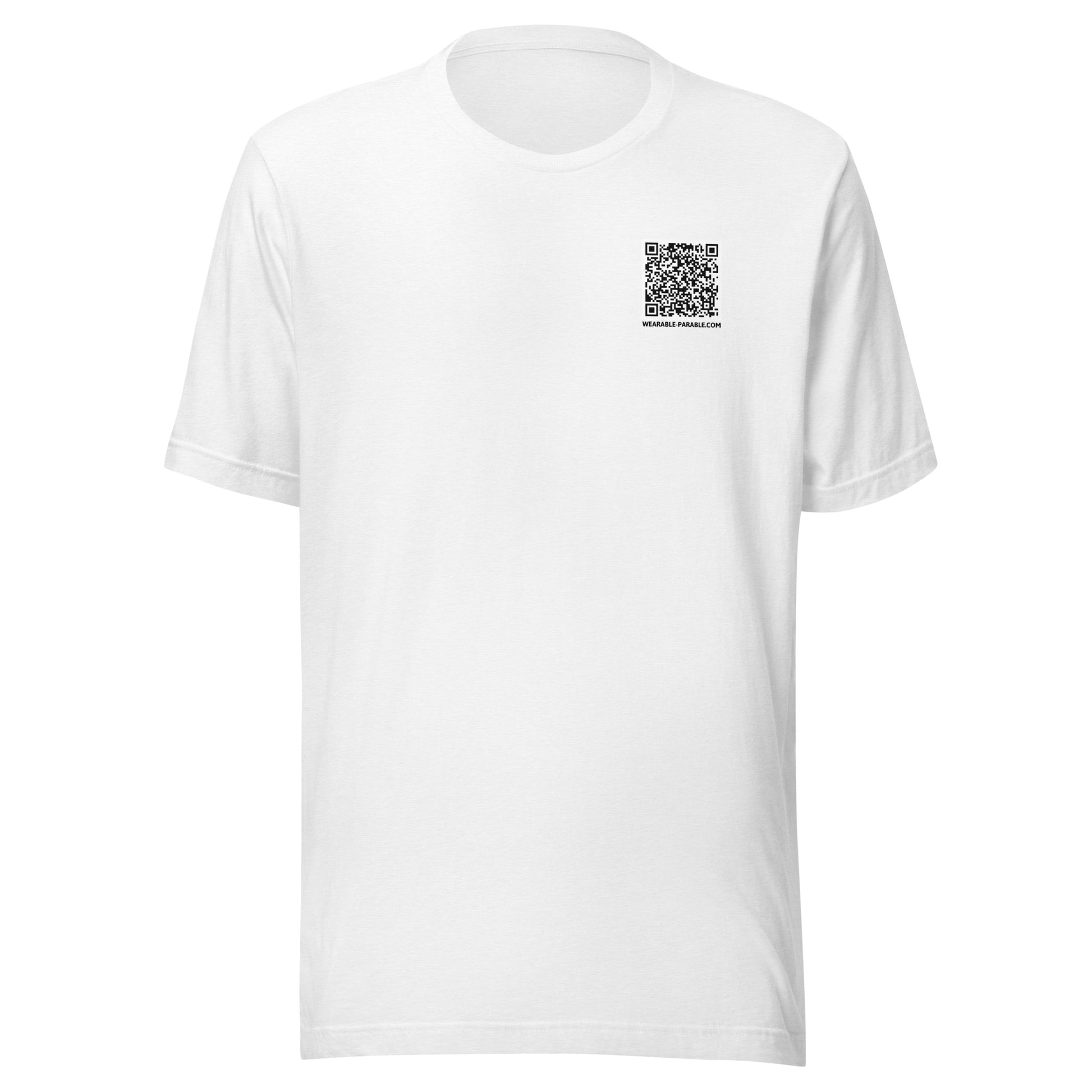 I'm Just Passing Through t-shirt front white