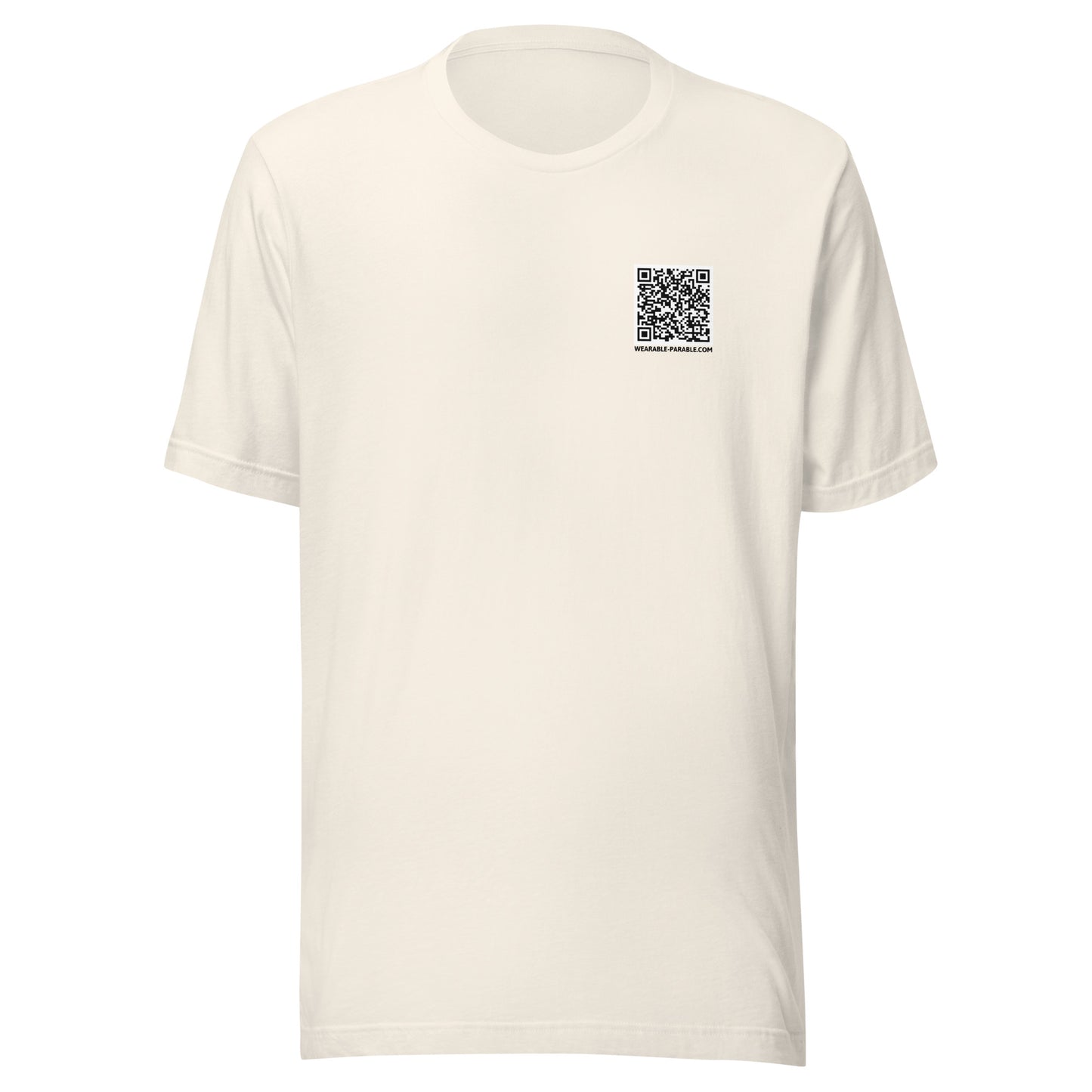 The Rapture t-shirt front vintage white