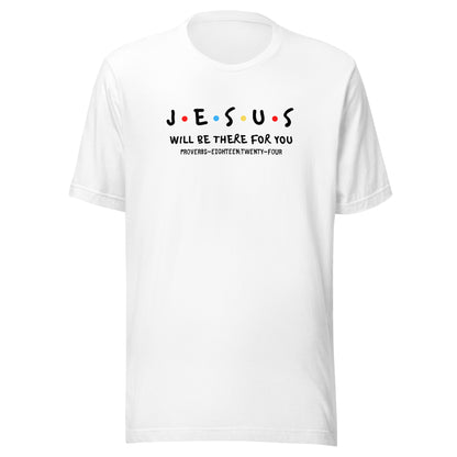 Jesus Is My Friend short sleeve t-shirt white