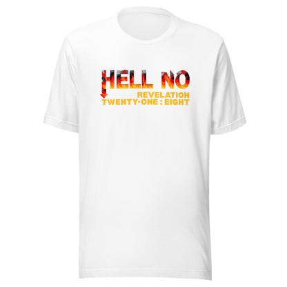 Hell No t-shirt white